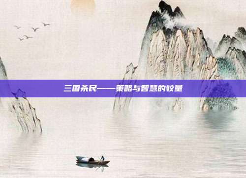 三国杀民——策略与智慧的较量