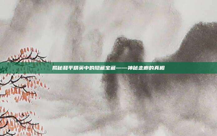 揭秘和平精英中的隐藏宝藏——神秘走廊的真相