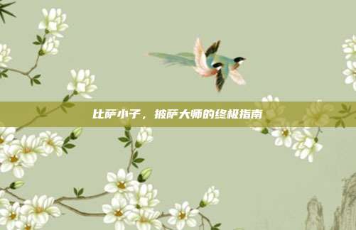比萨小子,披萨大师的终极指南