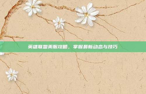 英雄联盟美服攻略,掌握最新动态与技巧