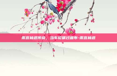 雨宫林道传说，当车轮碾过画布-雨宫林道