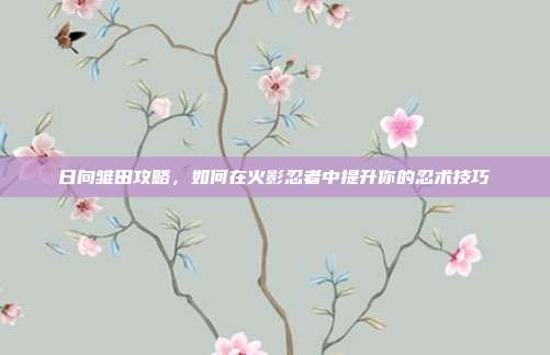 日向雏田攻略,如何在火影忍者中提升你的忍术技巧