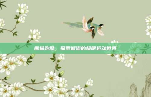 熊猫跑酷，探索熊猫的极限运动世界