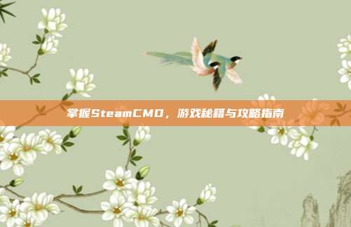掌握SteamCMD,游戏秘籍与攻略指南