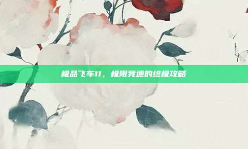 极品飞车11，极限竞速的终极攻略