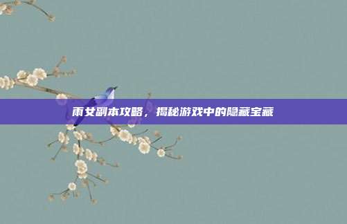 雨女副本攻略,揭秘游戏中的隐藏宝藏