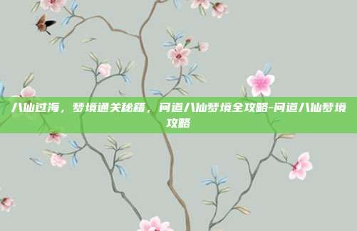 八仙过海，梦境通关秘籍，问道八仙梦境全攻略-问道八仙梦境攻略