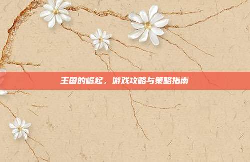 王国的崛起，游戏攻略与策略指南